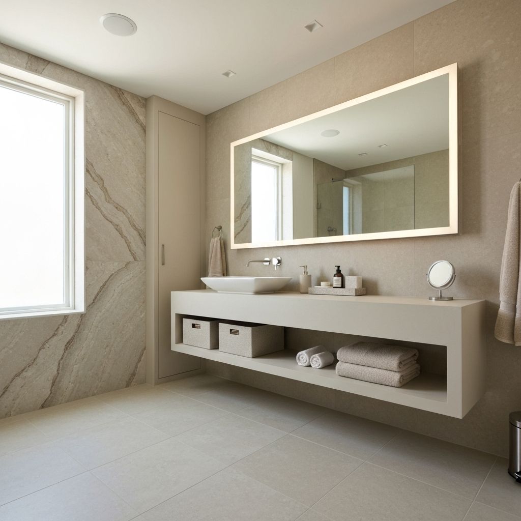 Spa-inspired bathroom renovation